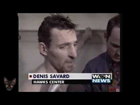 Denis Savard Chicago Blackhawks 1995 Crisis Challenge Revival