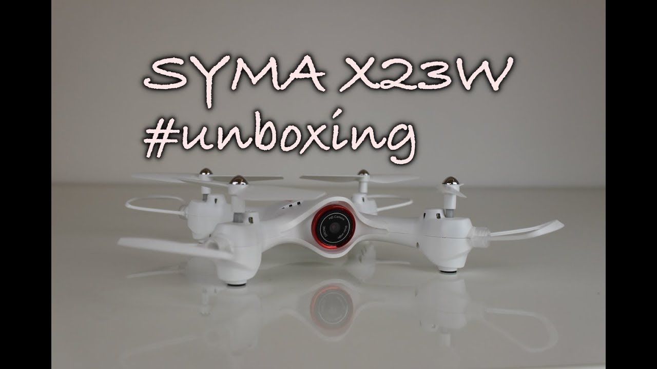 Dron Syma X23W, čierna