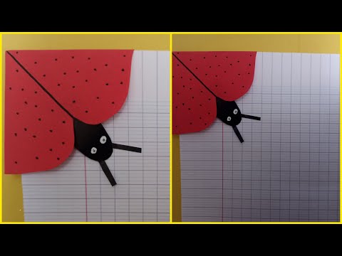 Easy Origami Paper Ladybug Bookmark: Step-by-Step DIY Tutorial