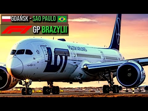 BRAZYLIO! NADCIĄGAM! NAJDŁUŻSZY LOT! | GDAŃSK - SAO PAULO | 787 HD | #158 | MFS2020 LIVE PL