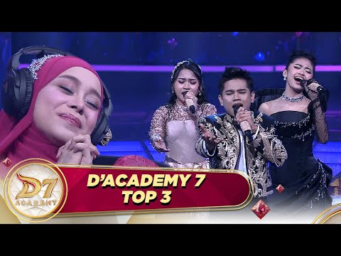 Lesti Menyaksikan Langsung! Top 3 Academia Bawakan “Kulepas Dengan Ikhlas” Penuh Haru | D’Academy 7