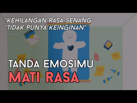 MATI RASA! 8 TANDA EMOSIMU MATI RASA