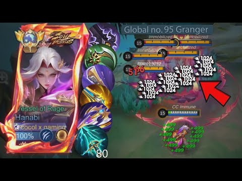 MOONTON THANKS FOR NEW HANABI FULL BURST BUFFED BUILD! | HANABI NEW BEST BUILD 2026!!🔥