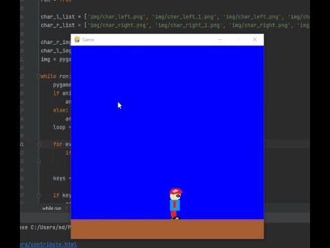 Pygame Tutorial 2021 Python Tutorial Platform Game Build