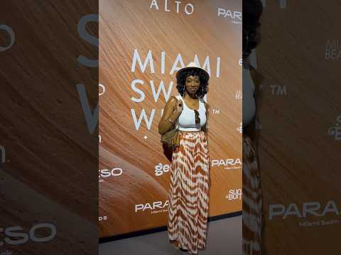 “Beach Bunny: Miami Swim Week Unleashed! 🔥👙” #Shorts #ParaisoMB | Paris S Chanel