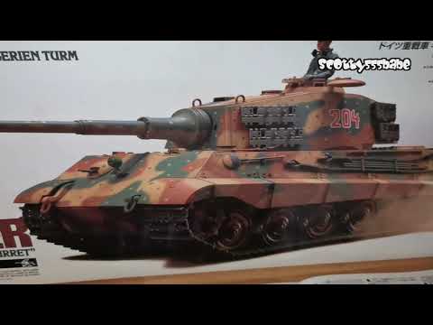 VINTAGE TAMIYA KING TIGER ll Tank build part 2 | Tank Tuesday
