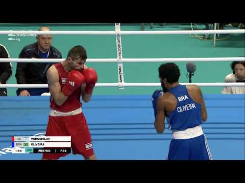 Luiz Oliveira (BRA) vs. Vladislav Voroshilov (ISR) World Olympic Qualifiers 2024 (57kg)