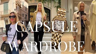 HOW TO BUILD A CAPSULE WARDROBE CLOSET 🍁 EFFORTLESS & TIMELESS OUTFITS