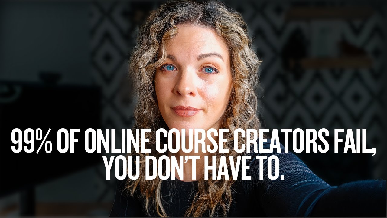 DON'T create an online course if...