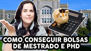 COMO CONSEGUIR BOLSA DE MESTRADO E DOUTORADO NO CANADÁ