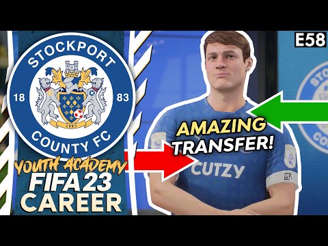 AN INCREDIBLE SIGNING! | FIFA 23 YOUTH ACADEMY CAREER MODE | STOCKPORT (EP 58)