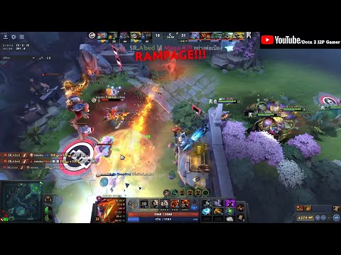 Abed | Ember Spirit Rampage SHOPIFY REBELLION vs NOUNS  - DPC NA 2023 Dota 2 #dota2 #rampage #abed
