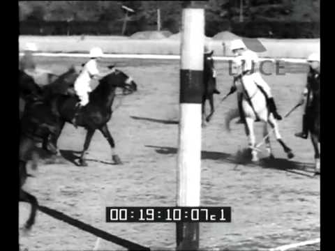 Roma. Una partita di polo