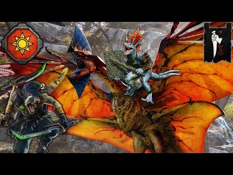 NINJA RATS and SERPENT KINGS - Lizardmen vs. Skaven - Total War Warhammer 2