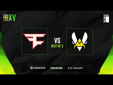LIVE: FaZe Clan vs Team Vitality | ESL Pro League S15 - Group B [ENG/FIL]