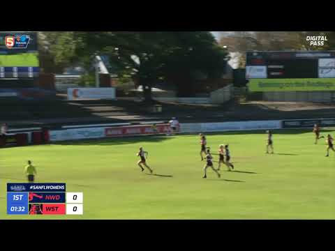 Norwood's Rosette Zerella spins and goals on the run - Statewide Super Women's League Prelim Final