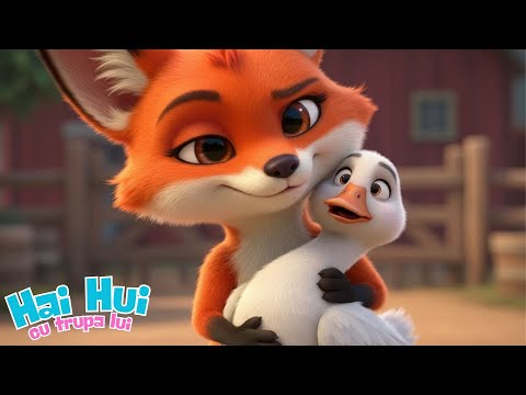 Vulpe tu mi-ai furat gasca - Hai Hui Cu trupa Lui | Cantecel pentru copii