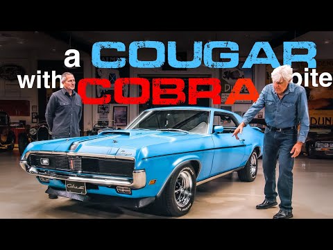 Thumbnail for Jay Finally Drives a 428 Cobra Jet Cougar! The Muscle Car Nobody Talks About | Jay Leno's Garage by Mercury Cougar