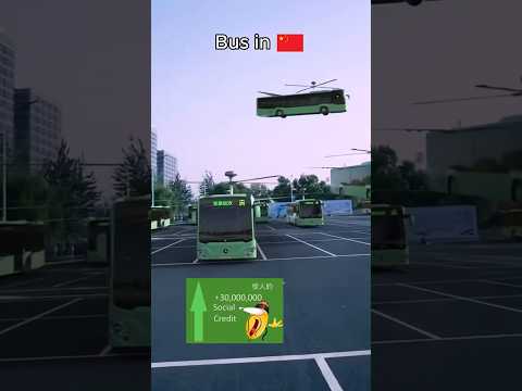 USA vs CHINA Bus 🚌 😂 #fyp #funny #chinavsusa #china #usa #america #shorts #memes #meme #bus