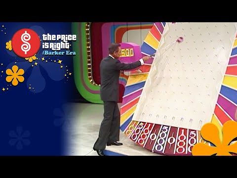 Bob Barker Gets to Use His Famous Plinko Stick! - The Price Is Right 1985