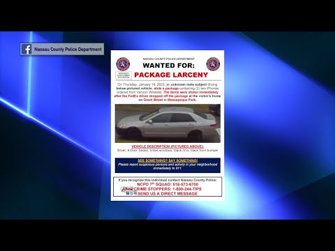 NY Long Island Nassau County Police Seeking Cell Phone Thief