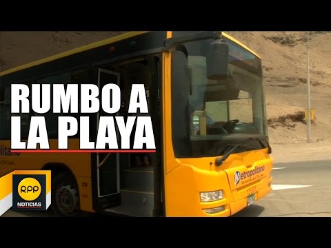 El Metropolitano llegará hasta las playas de la Costa Verde│RPP
