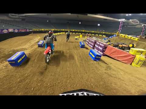 250 Beginner Heat Race. Round 8 Hoosier Arena Cross