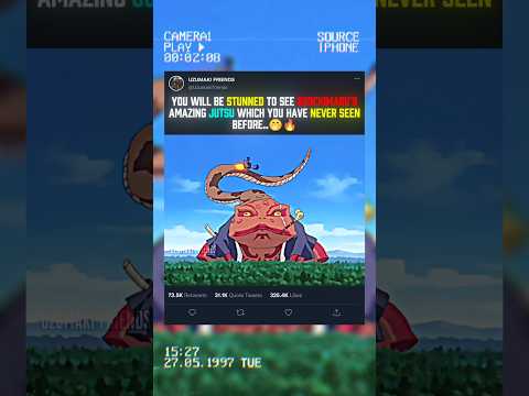 🤯 OROCHIMARU AMAZING JUTSU WHICH YOU HAVE NEVER SEEN BEFORE..🤭🔥 #orochimaru #narutoshippuden #anime