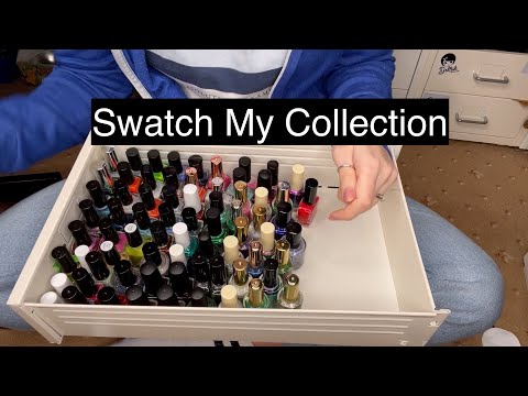 I Swatch My Entire Nail Polish Collection | Part One
