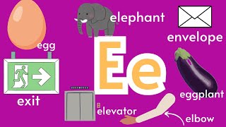 English Letter Ee - ABC Phonics Chant  #kids  #preschool #earlyliteracy #kidsyoutube #fyp #viral