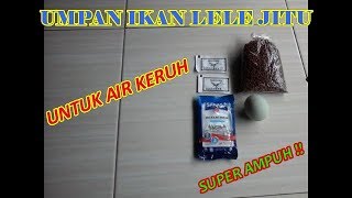 Download lagu UMPAN IKAN LELE AIR KERUH/COKLAT PALING JITU mp3