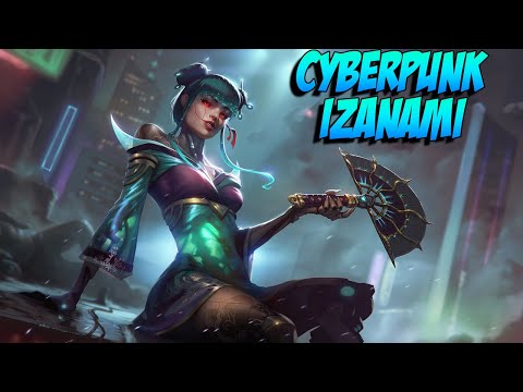 THIS SKIN IS BASICALLY RIPPED FROM CYBERPUNK! SICK EFFECTS! - Masters Ranked Duel - SMITE