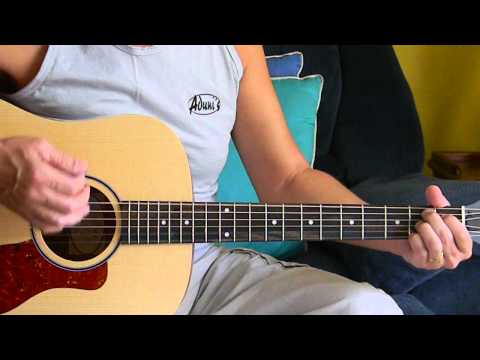 How to Play Amazing Grace - Easy Christian/Gospel Songs on Guitar - L136