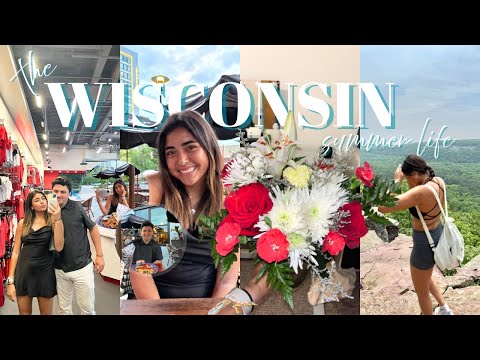 LIVING A WISCONSIN SUMMER LIFE | date night, hiking, homemade pizzas