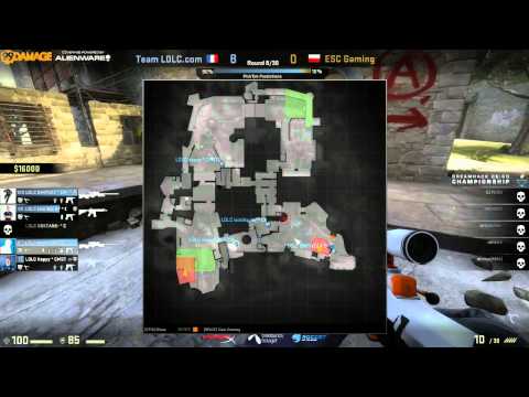 LDLC vs. ESC | Gruppe C, DreamHack Winter 2014 | (de_cbble)