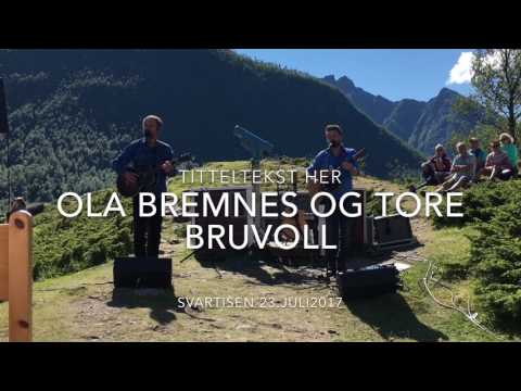 Familiedag på Svartisen. Konsert Ola Bremnes 23.juli 2017