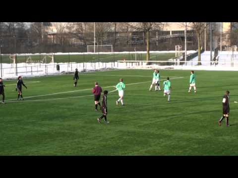19-01-2013 FC Utrecht O17 (B1) - FC Dordrecht B1 2-2 (0-1) oefenwedstrijd doelpunten FC Dordrecht
