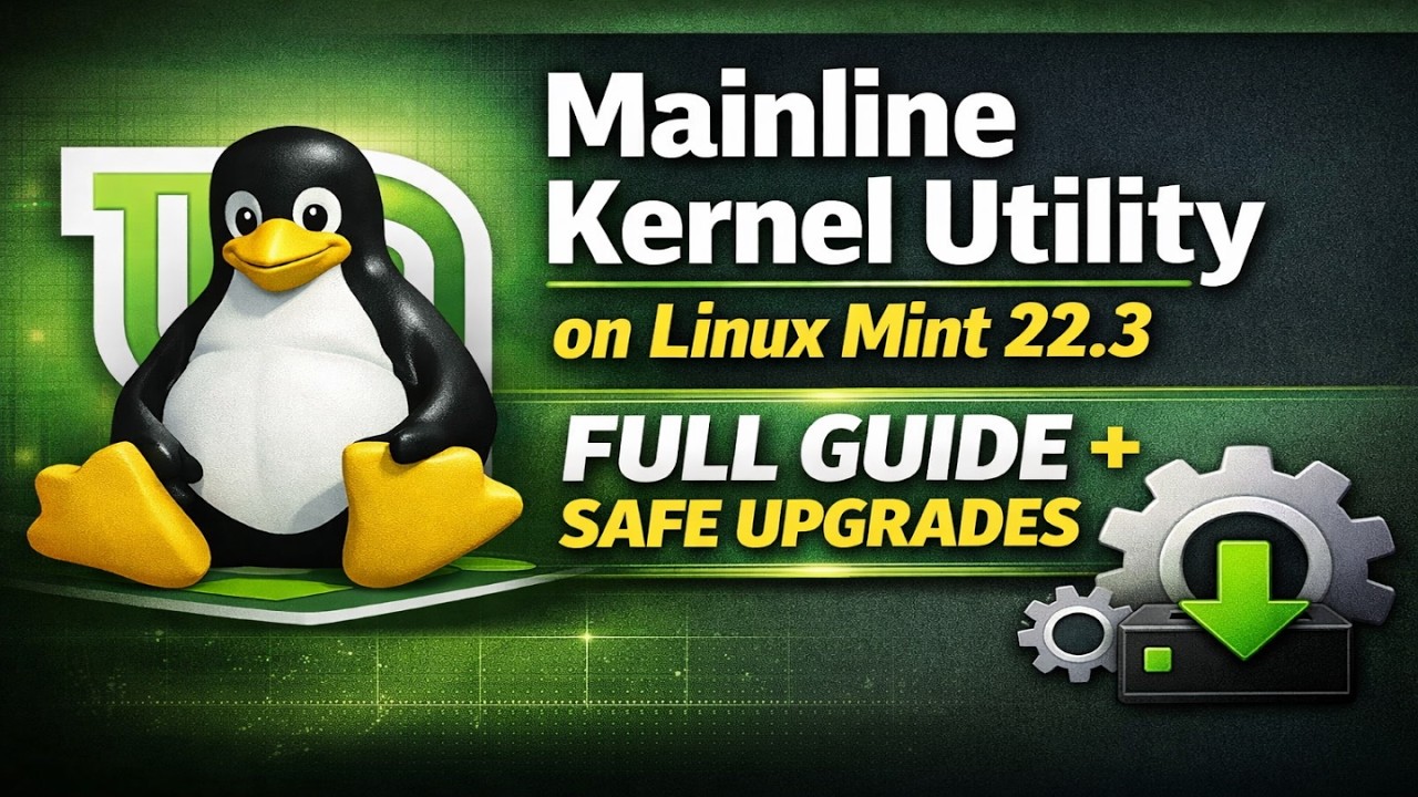 Linux Mainline Kernel Utility [Ubuntu] on Linux Mint 22.3 (Full Guide + Safe Kernel Upgrades)