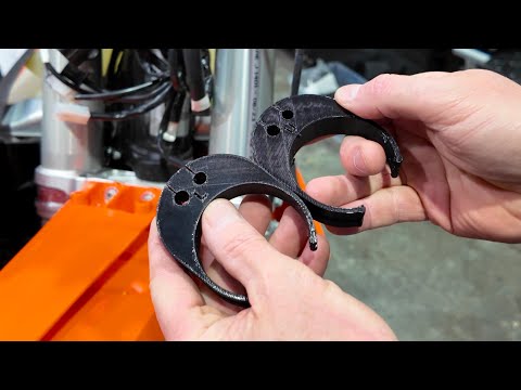 RALLY BRAKE CABLE GUIDE BRACKET INSTALL FOR KTM
