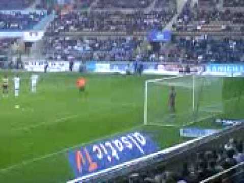 penalty cohade rcs ajaccio 05/04/09