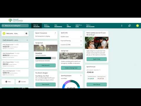Hcfcu Digital Banking Navigation Tips