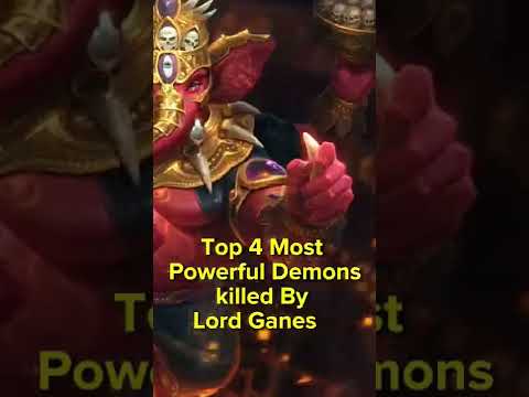 Top 4 Most powerful Demons Killed By Lord Ganesh | Ganesha Chaturthi#ganesh#ganeshchaturthi#ganesha