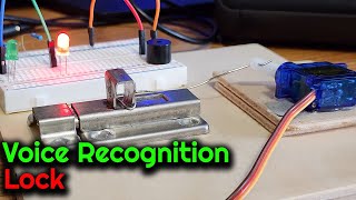 Smart Door Lock System using Arduino Uno and MOVI Voice Recognition