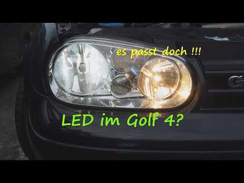 so geht's! OSRAM H7 LED Night Breaker am Golf 4 GTI | Teil 2