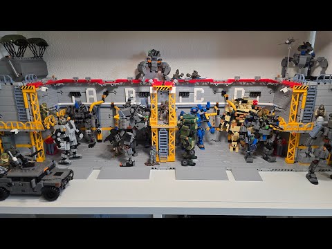 MyBuild 7008 Mecha Hangar -- it's just awesome