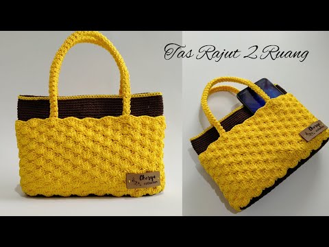 Tas Rajut Terbaru Model Modern Cara Membuat Tas Rajut Crochet Bag