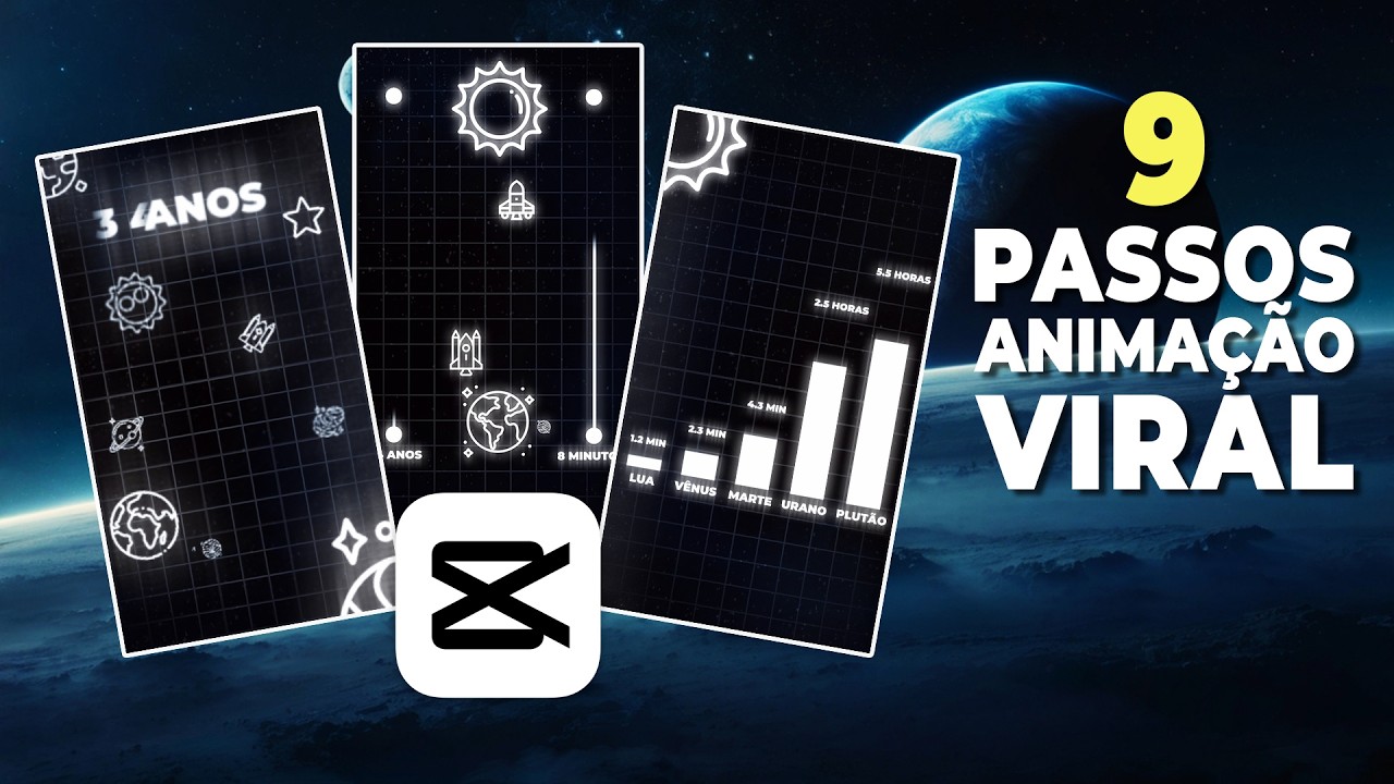 Crie uma ANIMAÇÃO VIRAL no CapCut do ZERO! 🤯