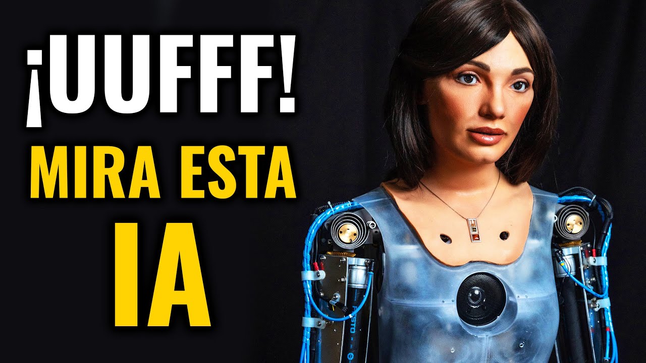¡¡DA MIEDO!! ESTA INTELIGENCIA ARTIFICIAL [ai-da]