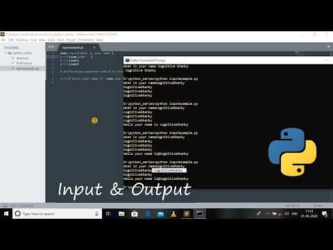 4 Python 3 8 Programming Tutorial Input Output