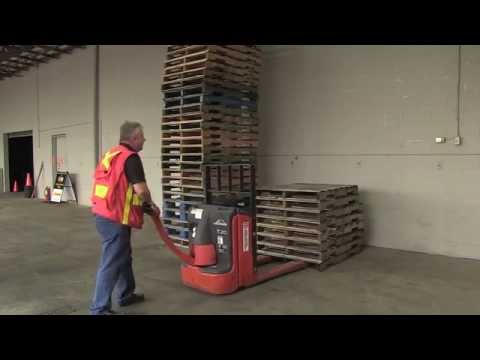 Moving a Load - Powered Pallet Truck